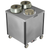 Caddy Corporation CM-SQ-303-SH 3 Self-Leveling Adjustable Dispensing Cylinders Up to 9.5" Dia. Staggered Cabinet Style Super Heater Caddy Magic Dish Dispenser - 120 Volts