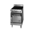 Jade JBR-12G-2-24-NG 24 " W 2 Burners Natural Gas Bistro Restaurant Range - 114,000 BTU