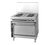 Jade JTRH-4-36C-NG 36" W Natural Gas Stainless Steel 4 Burners Titan Heavy Duty Range - 170,000 BTU