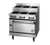 Jade JBRE-3-3-36-NG 36" W Natural Gas Stainless Steel 3 Burners Bistro Restaurant Range - 150,000 BTU
