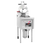 Winston LP46 Stainless Steel Low Pressure Collectramatic Pressure Fryer - 208 Volts