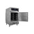 Winston UBV7-08SG CVap 8-Shot Gun Pan Capacity Stainless Steel Half-Size Countertop Universal Holding Bin Cabinet - 120 Volts