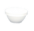 Yanco MS-313WT 8 Oz. 4.25" Dia. White Melamine Round Milestone Bouillon Cup