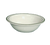 Yanco GB-11 5 Oz. American White Ceramic Round Green Band Fruit Bowl