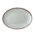 Yanco YO-2009 9" L X 6.75" W Matte Green Melamine Oval Yoto Plate