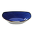 Yanco LY-409BU 20 Oz. Blue Porcelain Oval Lyon Bowl