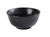 Yanco NB-805 10 Oz. Black Porcelain Round Noble Black Rice Bowl