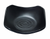 Yanco BP-0104 5 Oz. Melamine Square Asian Style Black Pearl Dish