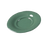 Yanco MS-9303GR 5.5" W Green Melamine Round Milestone Saucer