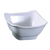 Yanco OK-5450 10 Oz. 4.75" W White Melamine Square Osaka Bowl