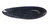 Yanco BL-316 16.5" Dia. Porcelain Leaf Rolled Edge Blue Star Plate