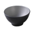 Yanco BM-404 10 Oz. 4.5" Dia. Two-Tone Melamine Round Birmingham Rice or Soup Bowl