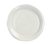 Yanco NR-7 7.25" Dia. American White Ceramic Round Normandy Plate