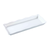 Yanco DC-6014W 14" W x 1" H x 5.25" D White Melamine Rectangular Serving Tray