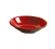 Yanco CR-1028 3 Oz. 3.75" Dia. Black and Red Melamine Round Two-Tone Sauce Dish