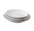 Yanco AC-413 13" Dia. Super White Porcelain Round Abco Salad Plate