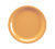 Yanco MS-107YL 7.5" Dia. Yellow Melamine Round Narrow Rim Milestone Plate