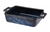 Yanco BL-910 25 Oz. 9.5" W Porcelain Round with Handle Blue Star Bake Dish