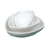 Yanco ML-507 24 Oz. Super White Porcelain Triangular Main Land Bowl