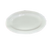 Yanco PS-41 14" L x 9.5" W White Porcelain Oval Piscataway Platter
