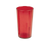 Yanco PT-010R 9.5 Oz. Red Plastic Tumbler