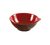 Yanco CR-3545 10 Oz. 5" Dia. Black and Red Melamine Round Two-Tone Sauce Bowl