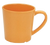 Yanco MS-9018YL 3" Dia. Yellow Melamine Milestone Mug or Cup