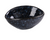 Yanco BL-703 2 Oz. 4" Dia. Blue Porcelain Round Olive Bowl