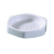 Yanco OK-3001 2 Oz. 4.13" Dia. White Melamine Hexagon Osaka Sauce Dish
