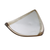 Yanco RO-910 10 Oz. Porcelain Triangular Rockeye Plate