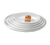 Yanco MD-110 9.5" Dia. White Melamine Round Milando Plate