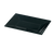 Yanco RM-212BK 12" L x 7.5" W Black Melamine Rectangular Rome Plate