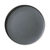 Yanco DI-312 12" Dia. x 1.13" H Gray Inside or White Outside Melamine Round Discover Plate