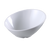 Yanco MD-308 16 Oz. 8" Dia. White Melamine Round Slanted Milando Sheer Bowl