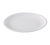 Yanco CO-212 12" L x 8.5" W White Melamine Oval Coupe Platter