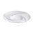 Yanco UR-612 12" Dia. Bone White Porcelain Round Urban Line Dessert Plate