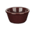 Yanco NC-509C 2 Oz. Brown Round Fluted Melamine Nu-Classic Ramekin