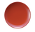 Yanco CR-1309 9" Dia. Black or Red Melamine Round Coupe Two-Tone Plate