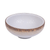 Yanco RO-2704 7 Oz. White or Brown Porcelain Round Rockeye-2 Rice Bowl