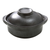 Yanco DB-4107 20 Oz. Black Porcelain Round Diamond Black Bowl