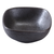 Yanco DB-3003 6 Oz. 6" W Porcelain Square Diamond Black Bowl