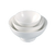 Yanco FU-805 10 Oz. Bone White Porcelain Round Fuji Bowl