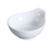Yanco FU-0104 5 Oz. Bone White Porcelain Round Fuji Soup Bowl