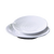 Yanco OK-1710 9.75" W White Melamine Round Osaka Plate