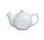 Yanco TP-1 15 Oz. White Porcelain Accessories Coffee or Teapot
