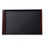 Yanco FT-08 15" W x " H x 10" D Black Melamine Rectangular Serving Tray