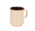 Yanco SS-908 3" Dia. Beige Melamine Sesame Coffee Mug