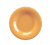 Yanco MS-005YL 5.5" Dia. Yellow Melamine Round Wide Rim Milestone Plate