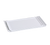 Yanco FU-1311 11.25" W x 7" D Bone White Porcelain Rectangular Fuji Display Plate