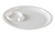 Yanco NC-7521 10" Dia. White Round Melamine Nu-Classic Compartment Tray
